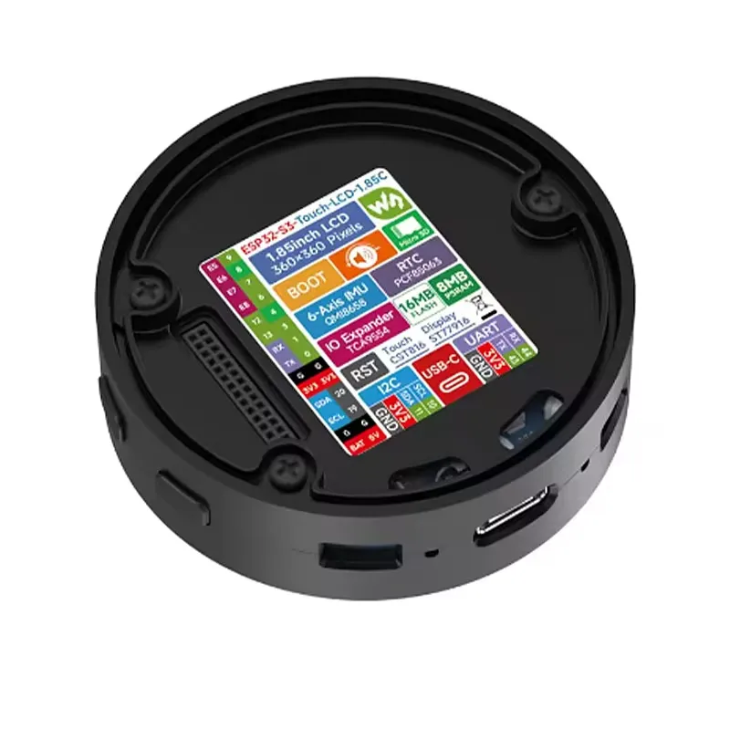 Esp32 - ESP32-S3 1.85 İnç Yuvarlak Dokunmatik LCD