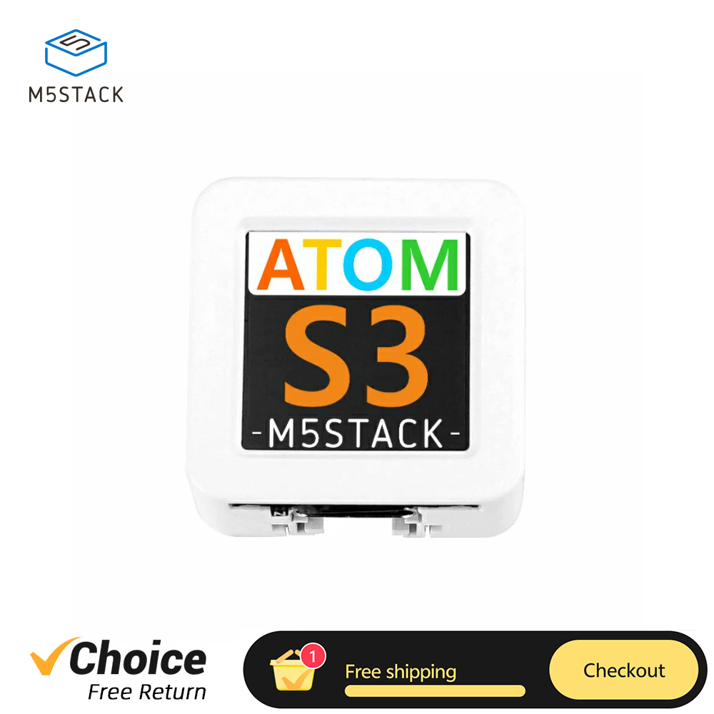 Esp32 Uart Module - Orijinal M5Stack ATOMS3 ESP32-S3 Programlanabilir Denetleyici