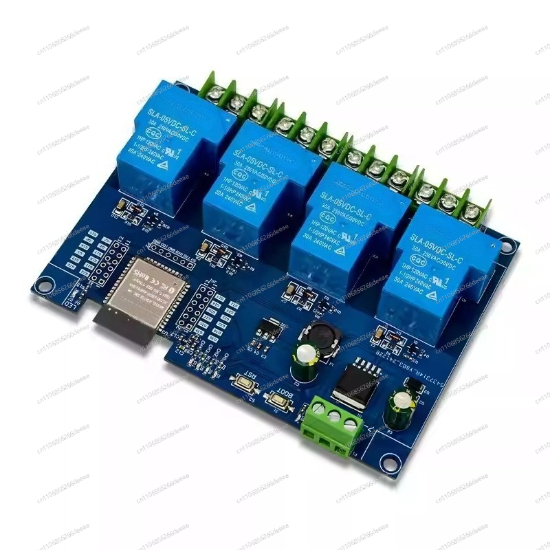 Esp32 Wifi Bluetooth Module - 4 Kanal 30A WiFi Bluetooth Röle