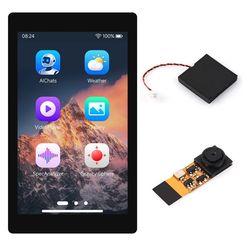 Esp32 P4 - Waveshare ESP32-P4-WIFI6 5 İnç Geliştirme Kartı,
