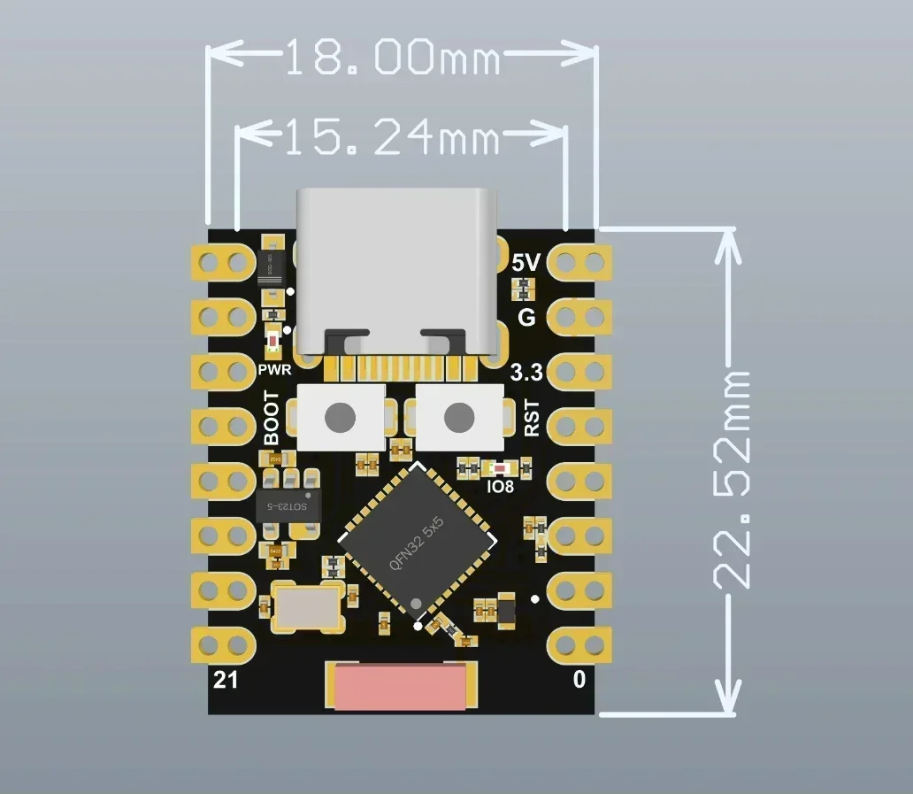 ESP32 Süper Mini Geliştirme Ka - Esp32 C3 incelemesi ve fiyatı