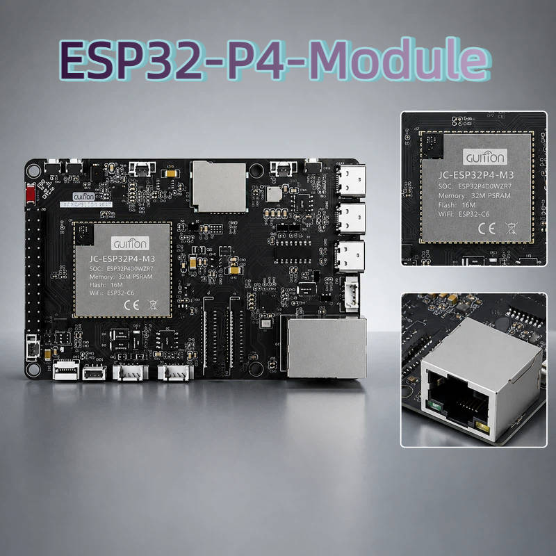 Gution Esp32 P4 Modül Geliştir - Esp32 C6 incelemesi ve fiyatı
