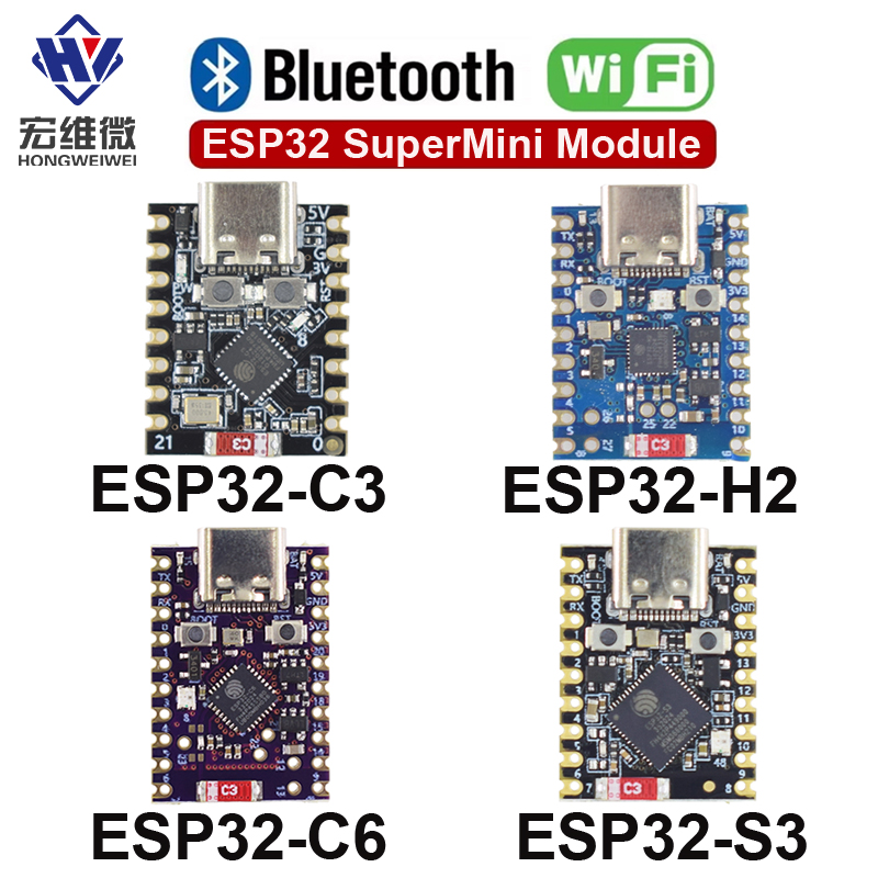Tek Çekirdekli SuperMini ESP32 - Esp32 H2 incelemesi ve fiyatı