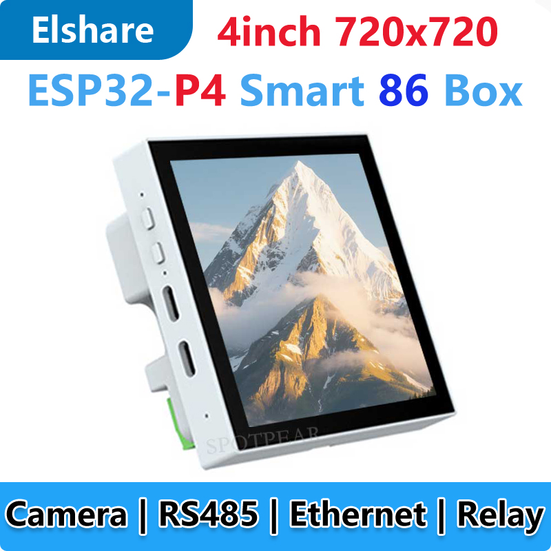 ESP32-P4 Akıllı 86 TV Kutusu G - Esp32 P4 incelemesi ve fiyatı