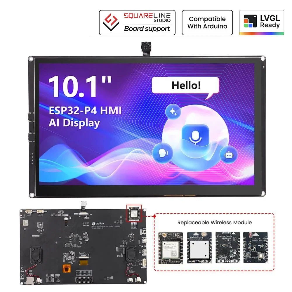 Elecrow CrowPanel Gelişmiş 10. - Esp32 P4 incelemesi ve fiyatı
