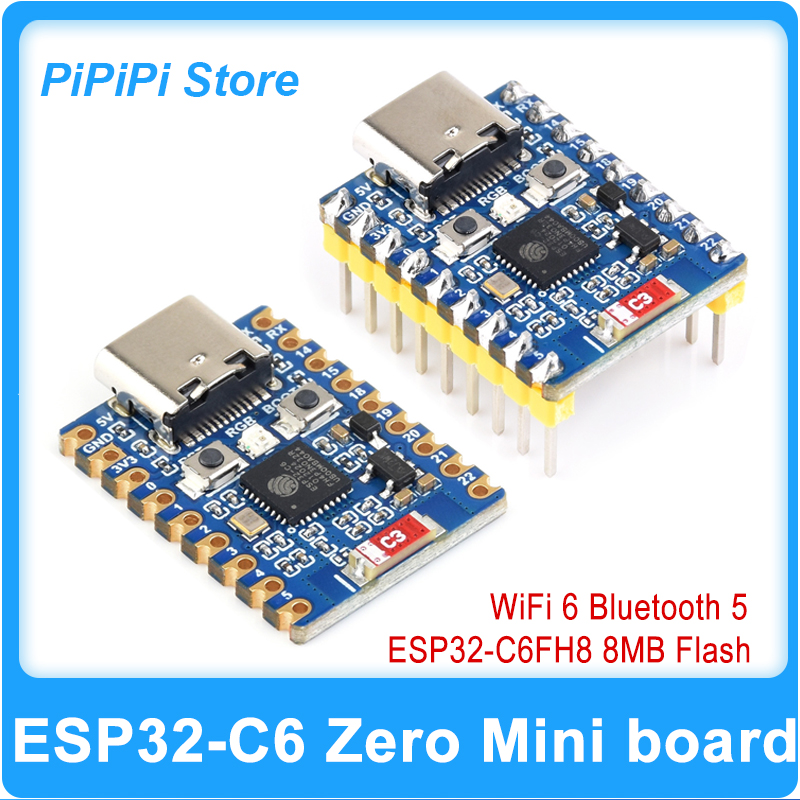 ESP32-C6 Zero Süper Mini Geliş - Esp32 C6 incelemesi ve fiyatı