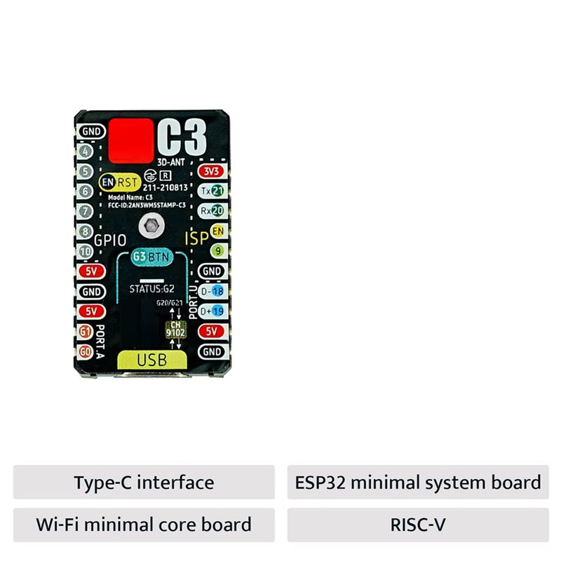 A99E-ESP32-C3 Geliştirme Kartı - Esp32 C3 incelemesi ve fiyatı