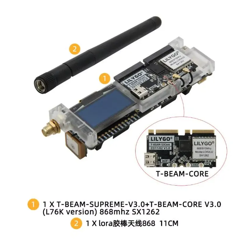 LILYGO T-Beam ESP32-S3 SX1262  - Esp32 incelemesi ve fiyatı