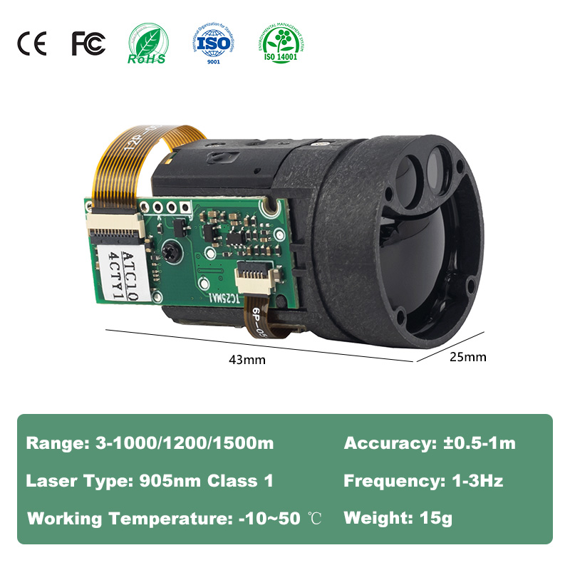 TC25 UART Lazer Mesafe Ölçer M - Esp32 Uart Module incelemesi ve fiyatı
