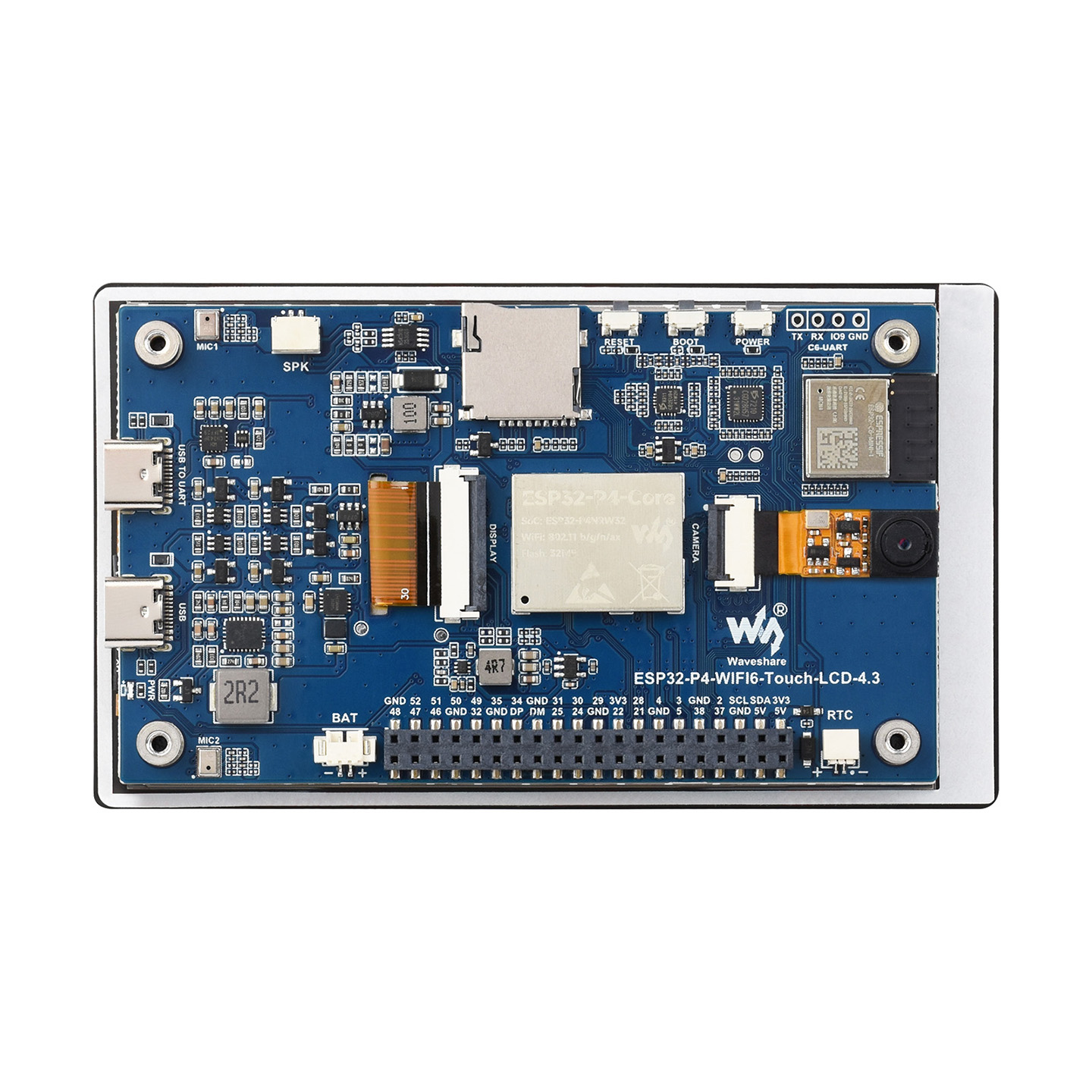 Waveshare ESP32-P4-WIFI6 4,3 i - Esp32 incelemesi ve fiyatı