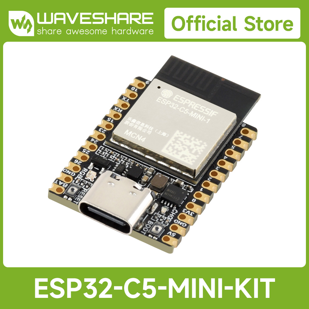 Waveshare ESP32-C5 Mini Çift B - Esp32 Development Board incelemesi ve fiyatı