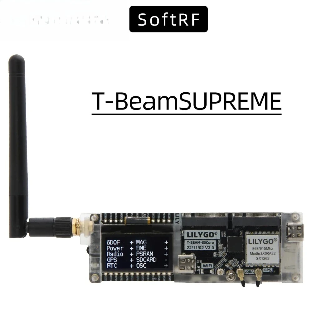 LILYGO SoftRF T-BeamSUPREME ES - Esp32 incelemesi ve fiyatı