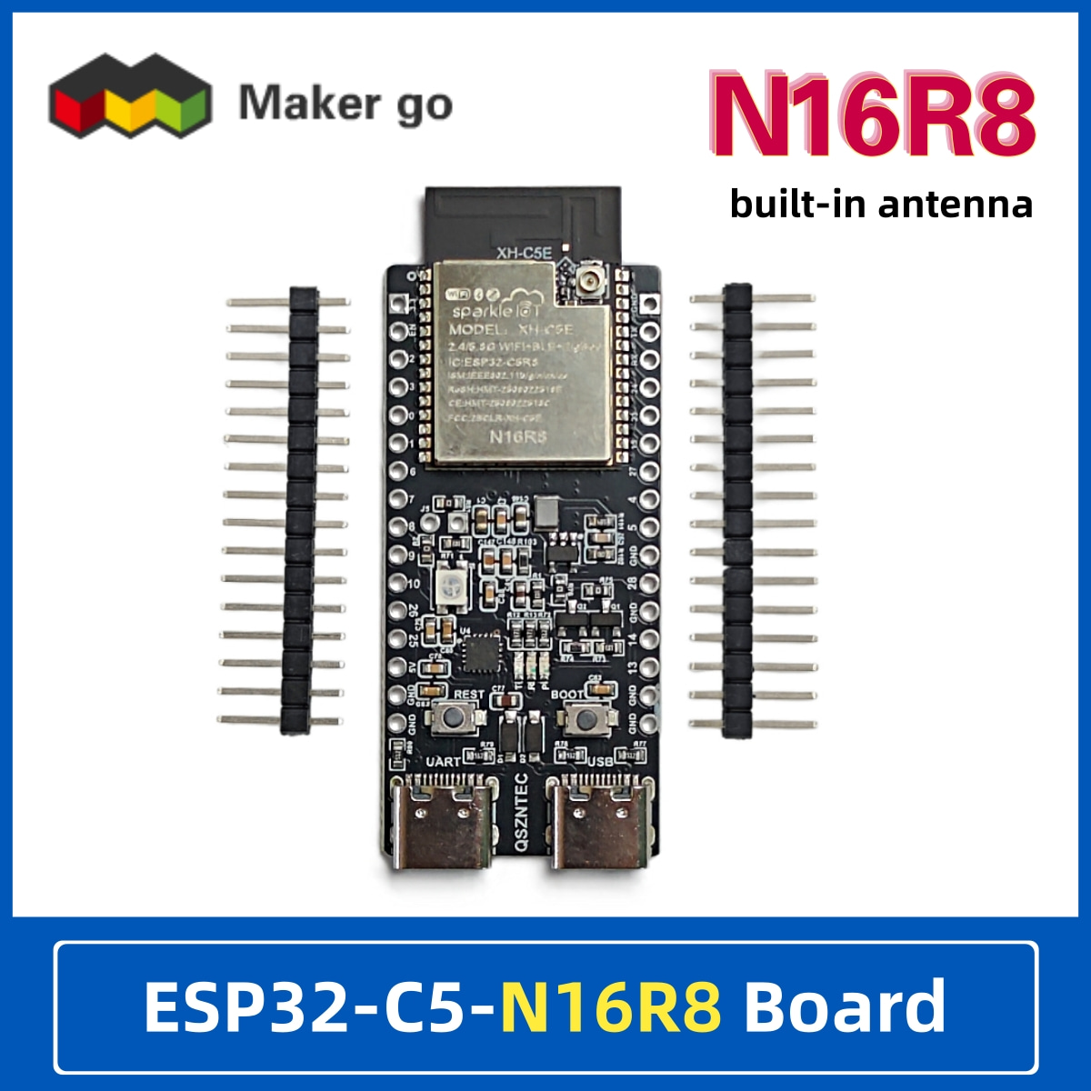 ESP32-C5-N16R8 Geliştirme Kart - Esp32 Uart Module incelemesi ve fiyatı