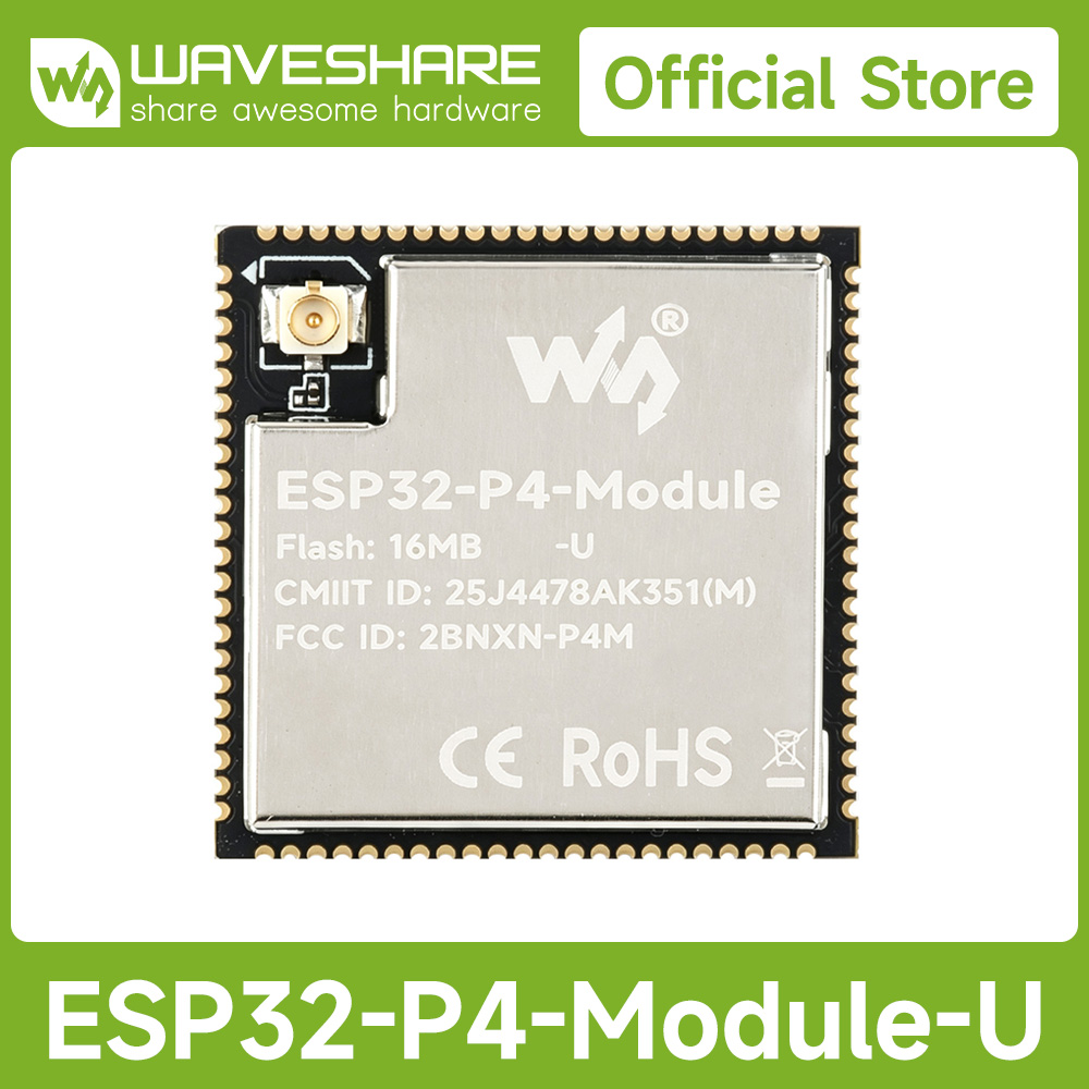 Waveshare ESP32-P4-Modül Çekir - Esp32 C6 incelemesi ve fiyatı